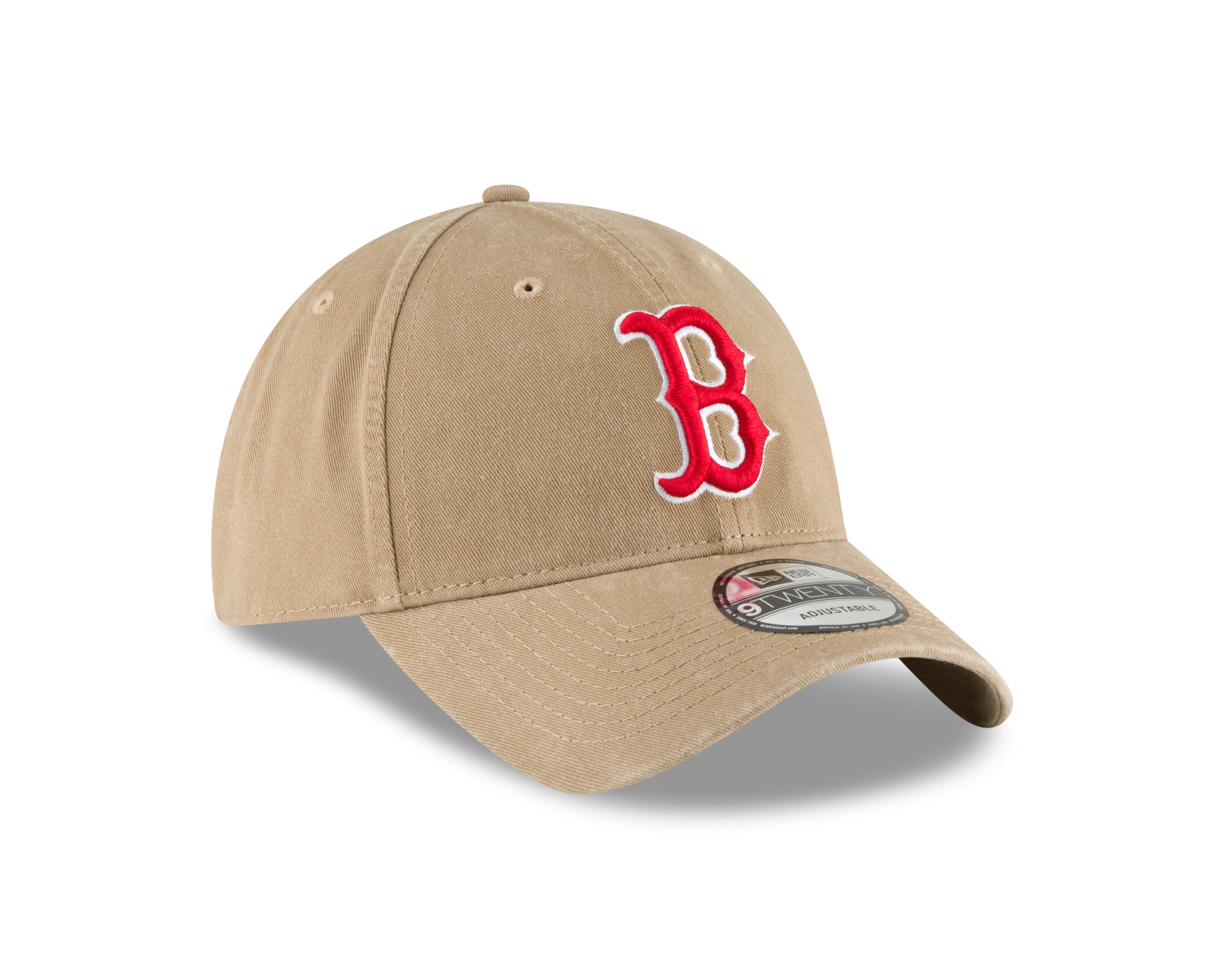 New Era - MLB Core Classic - Boston Red Sox - 9Twenty  - Khaki - Headz Up 