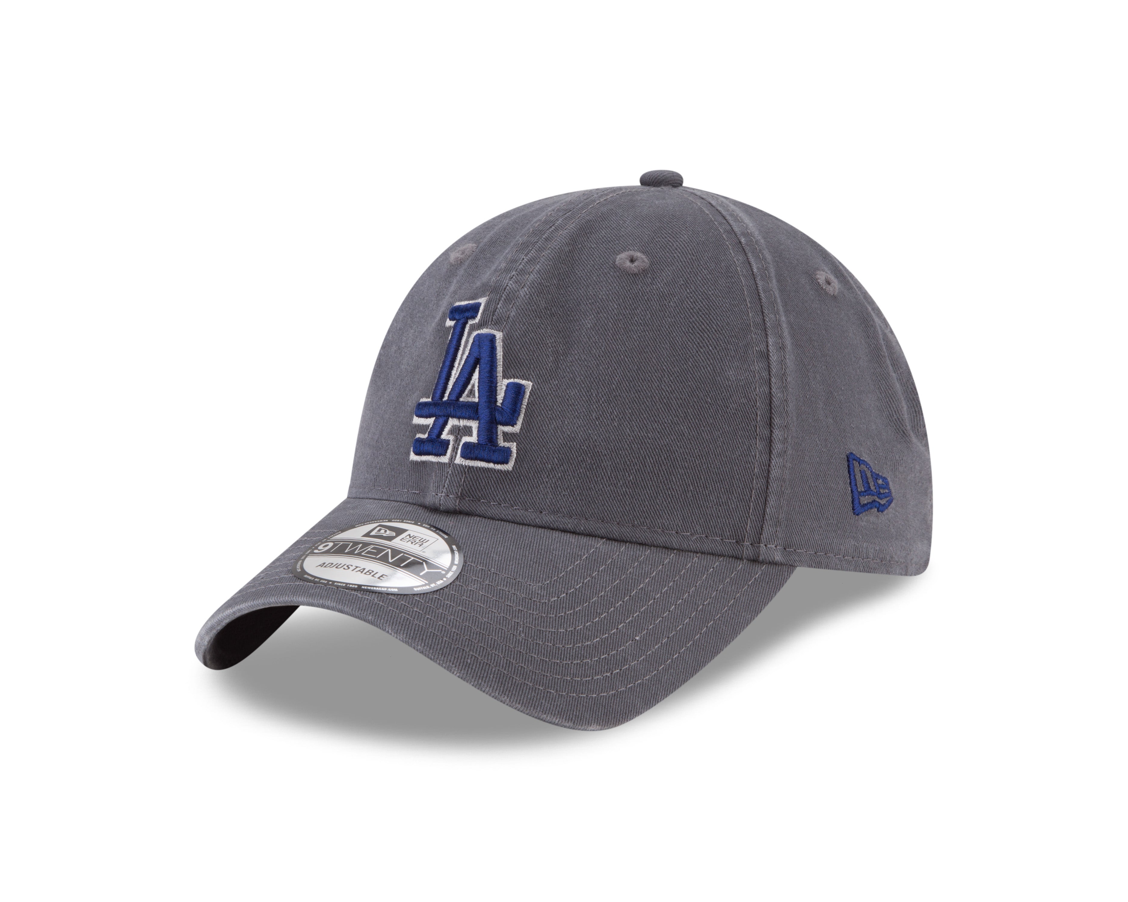 New Era - MLB Core Classic - Los Angeles Dodgers - 9Twenty  - Dark Grey - Headz Up 