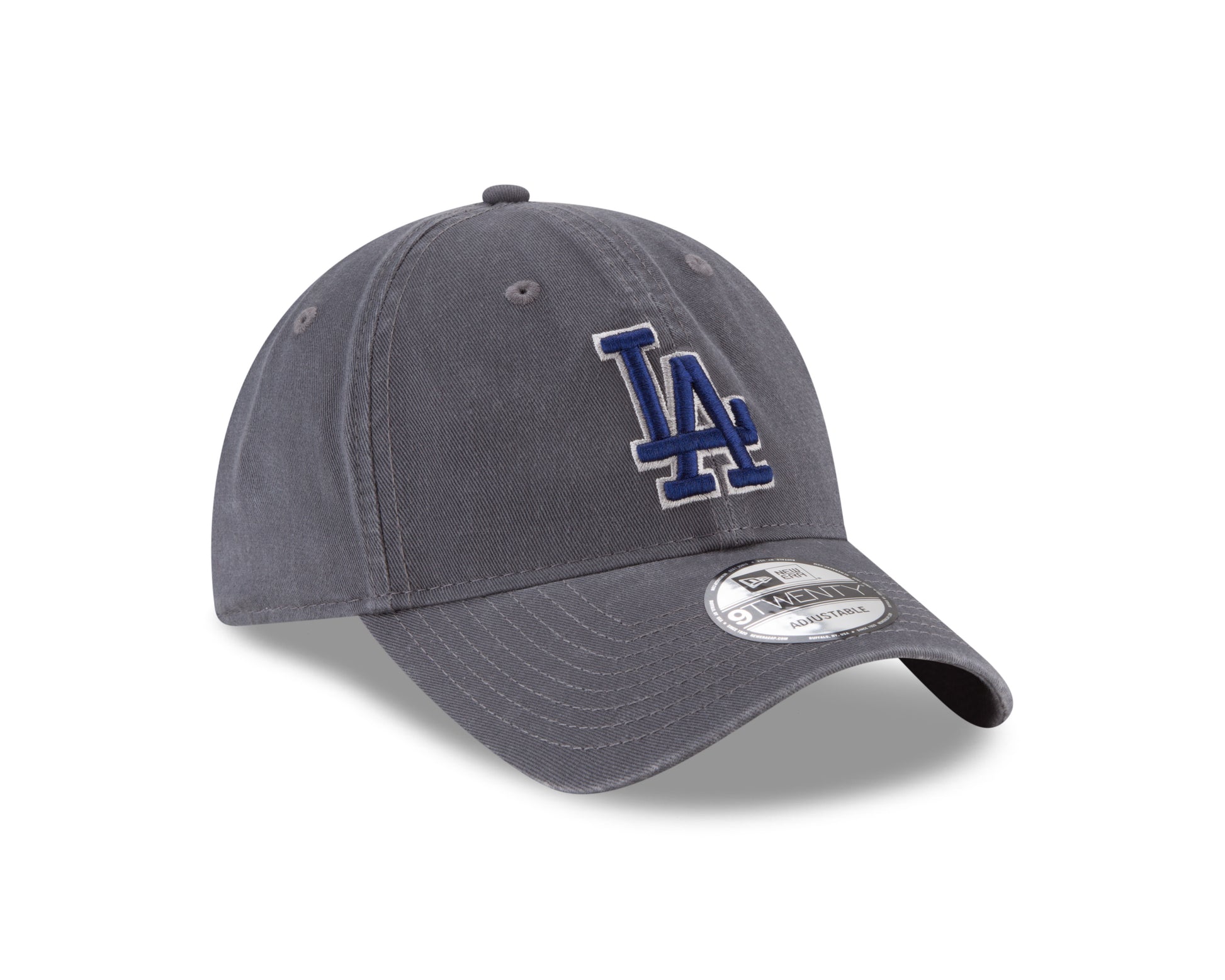 New Era - MLB Core Classic - Los Angeles Dodgers - 9Twenty  - Dark Grey - Headz Up 