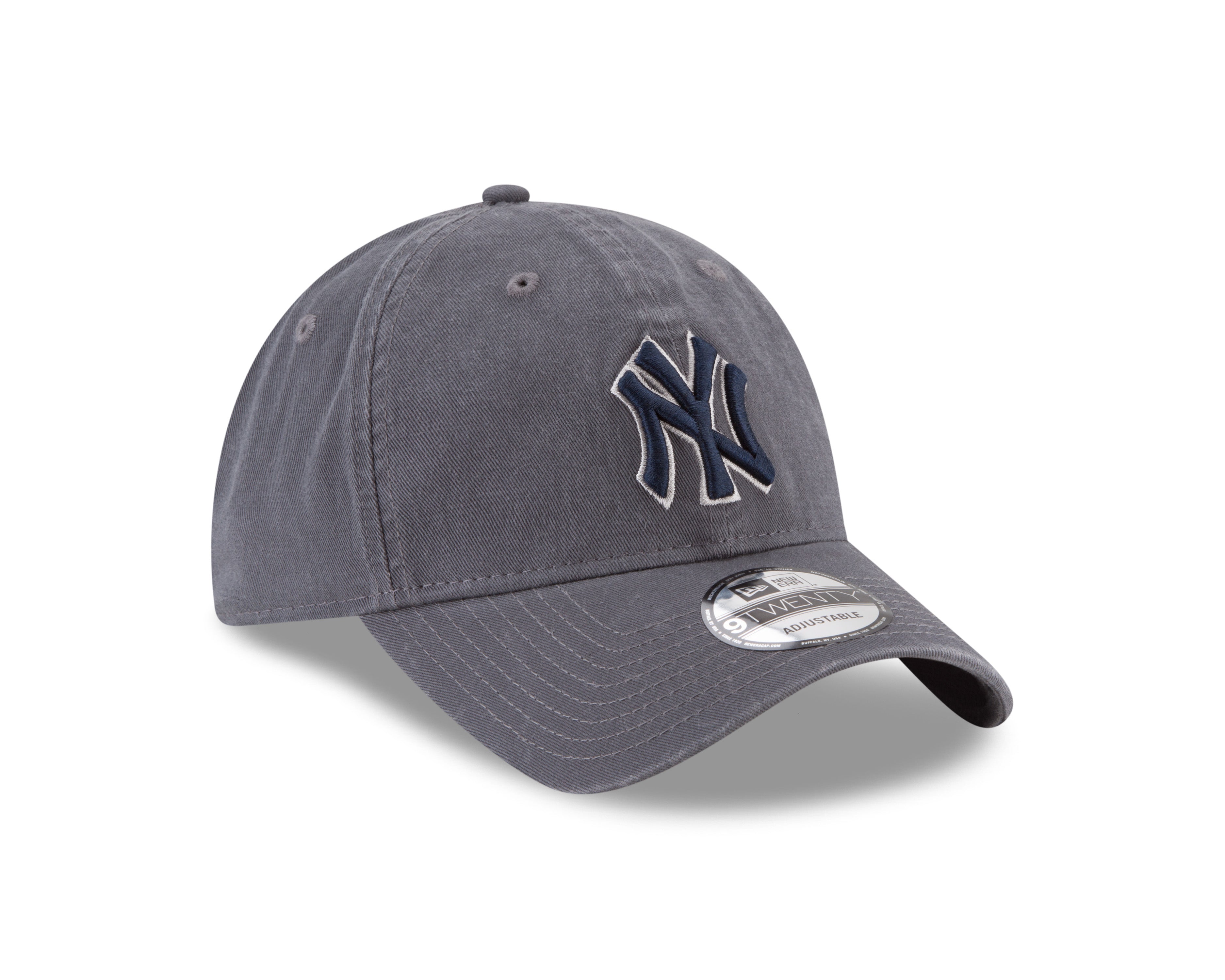 New Era - MLB Core Classic - New York Yankees - 9Twenty  - Dark Grey - Headz Up 
