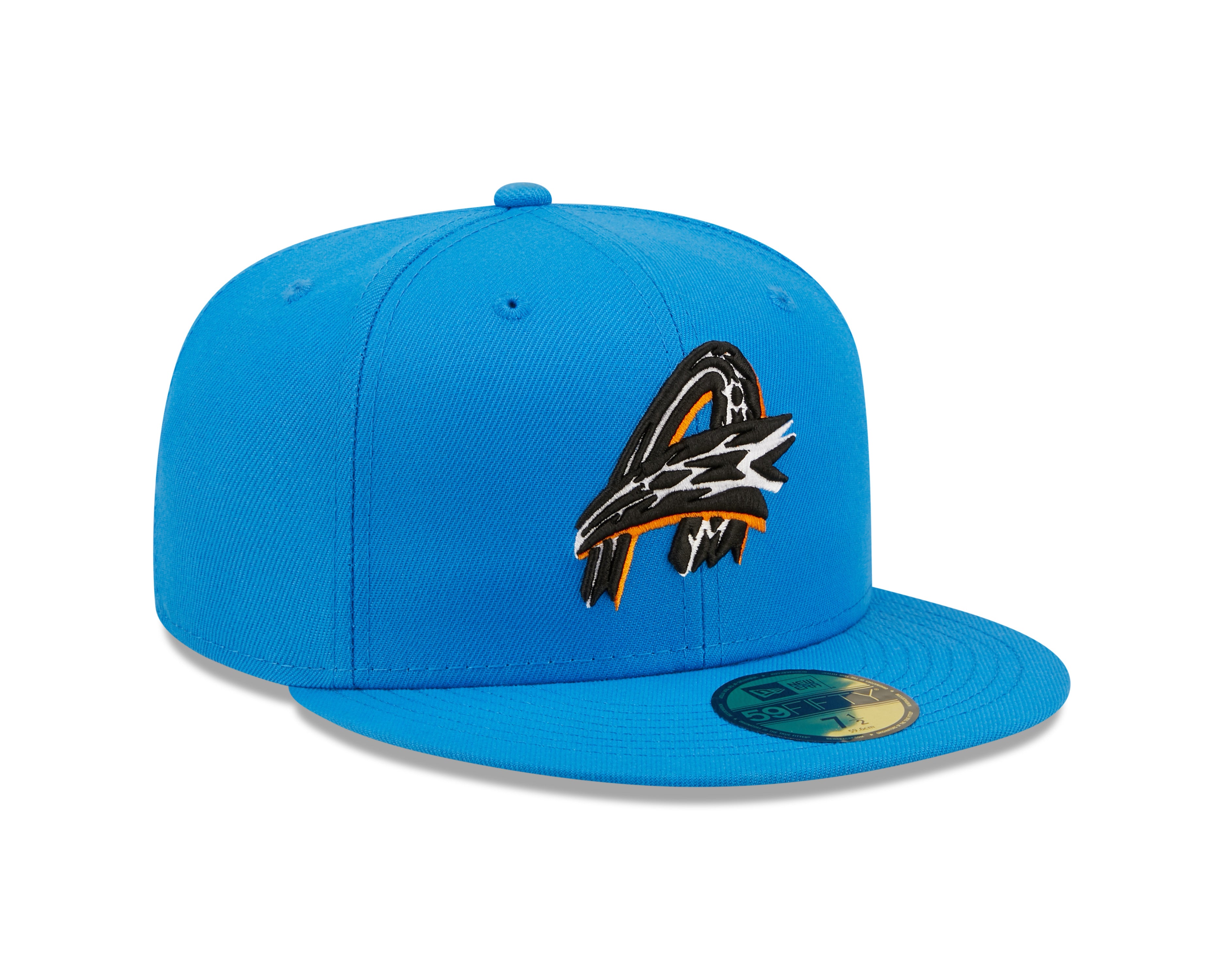 New Era - 59fifty Fitted - MiLB - AC Perf - Akron Rubber Ducks - Blue - Headz Up 