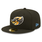 New Era - 59fifty Fitted - MiLB - AC Perf - Akron Rubber Ducks - Black - Headz Up 