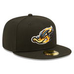 New Era - 59fifty Fitted - MiLB - AC Perf - Akron Rubber Ducks - Black - Headz Up 