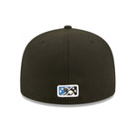 New Era - 59fifty Fitted - MiLB - AC Perf - Akron Rubber Ducks - Black - Headz Up 