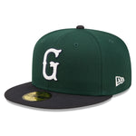 New Era - 59fifty Fitted - MiLB - AC Perf - Greenville Drive - Dark Green - Headz Up 