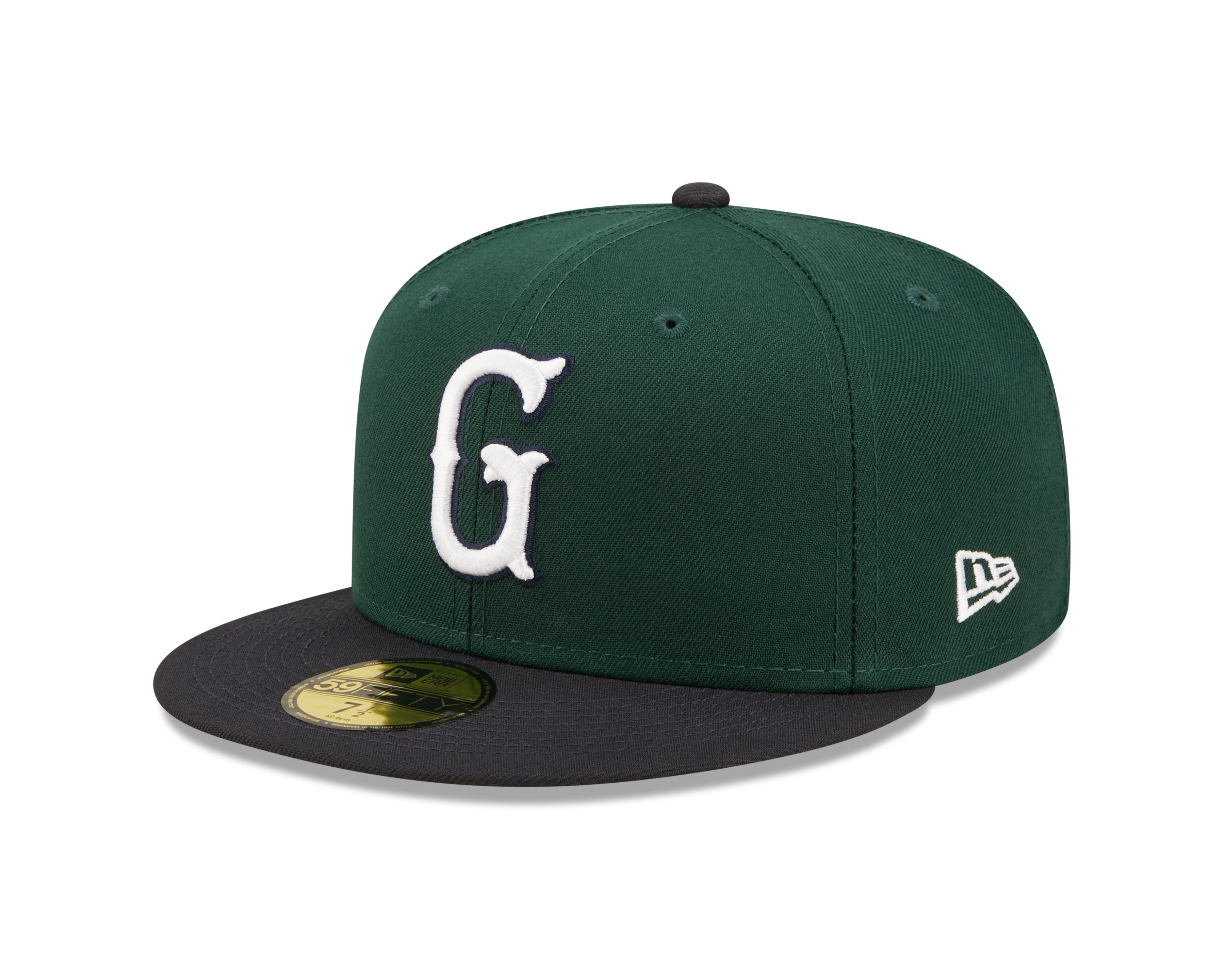 New Era - 59fifty Fitted - MiLB - AC Perf - Greenville Drive - Dark Green - Headz Up 