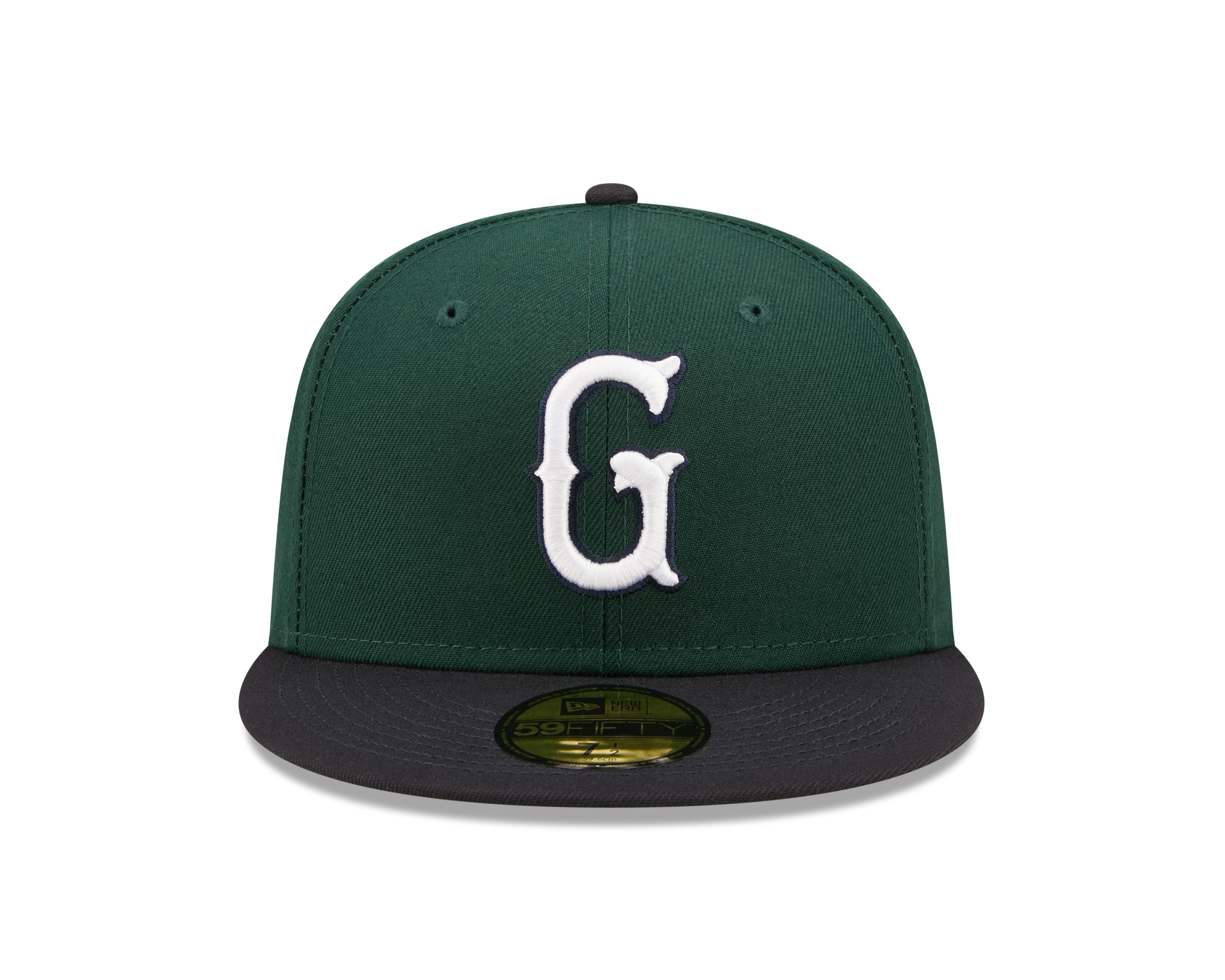 New Era - 59fifty Fitted - MiLB - AC Perf - Greenville Drive - Dark Green - Headz Up 