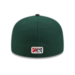 New Era - 59fifty Fitted - MiLB - AC Perf - Greenville Drive - Dark Green - Headz Up 