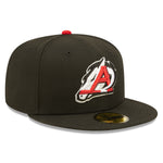 New Era - 59fifty Fitted - MiLB - AC Perf - Arkansas Travelers - Black - Headz Up 