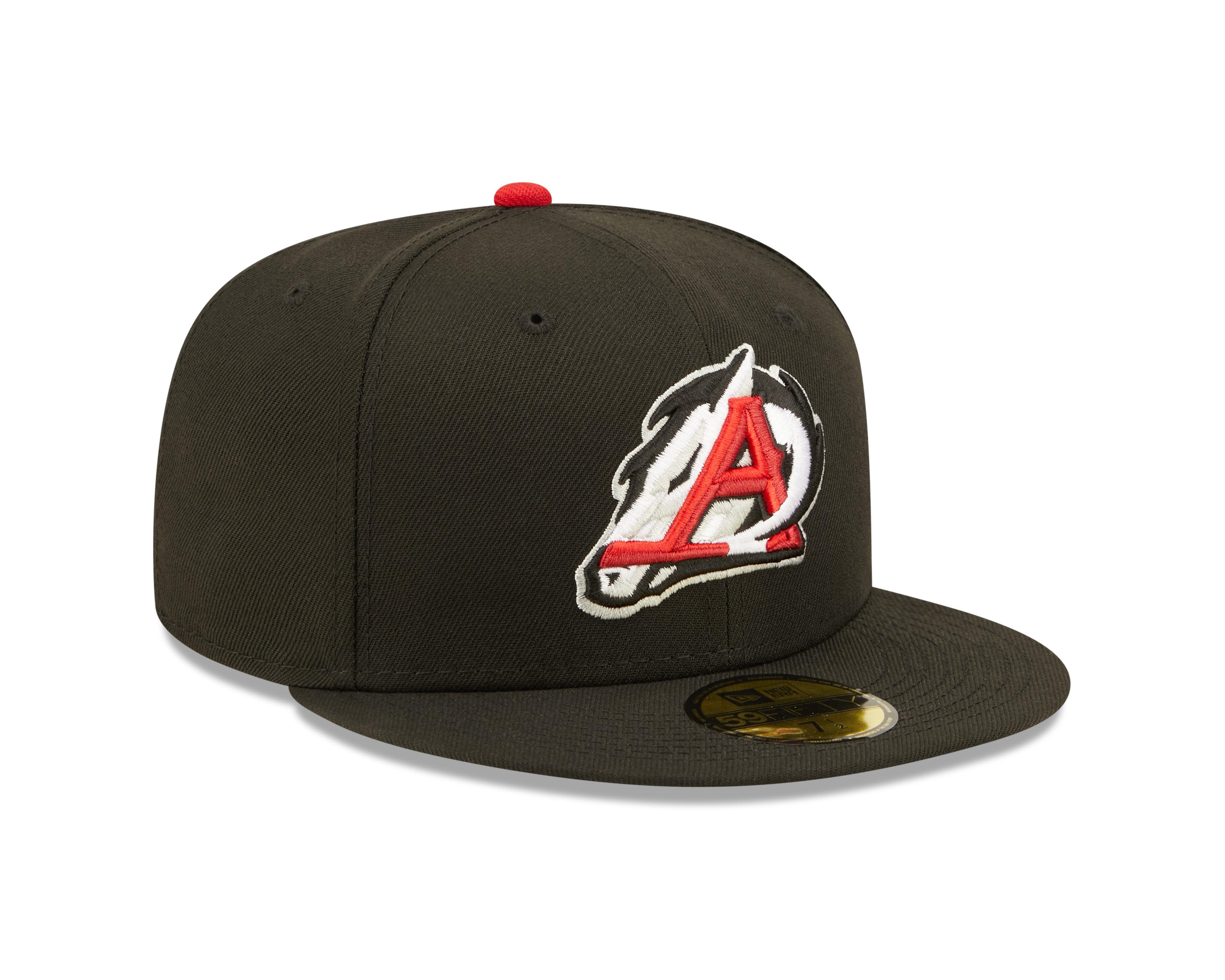 New Era - 59fifty Fitted - MiLB - AC Perf - Arkansas Travelers - Black - Headz Up 