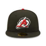 New Era - 59fifty Fitted - MiLB - AC Perf - Arkansas Travelers - Black - Headz Up 