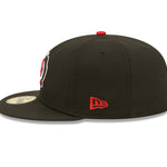 New Era - 59fifty Fitted - MiLB - AC Perf - Arkansas Travelers - Black - Headz Up 
