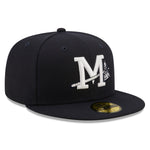 New Era - 59fifty Fitted - MiLB - AC Perf - Mississippi Braves - Navy - Headz Up 