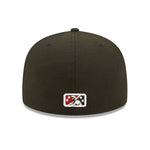 New Era - 59fifty Fitted - MiLB - AC Perf - Quad City River Band - Black - Headz Up 