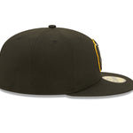 New Era - 59fifty Fitted - MiLB - AC Perf - Quad City River Band - Black - Headz Up 