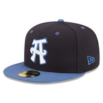 New Era - 59fifty Fitted - MiLB - AC Perf - Asheville Tourists - Navy - Headz Up 