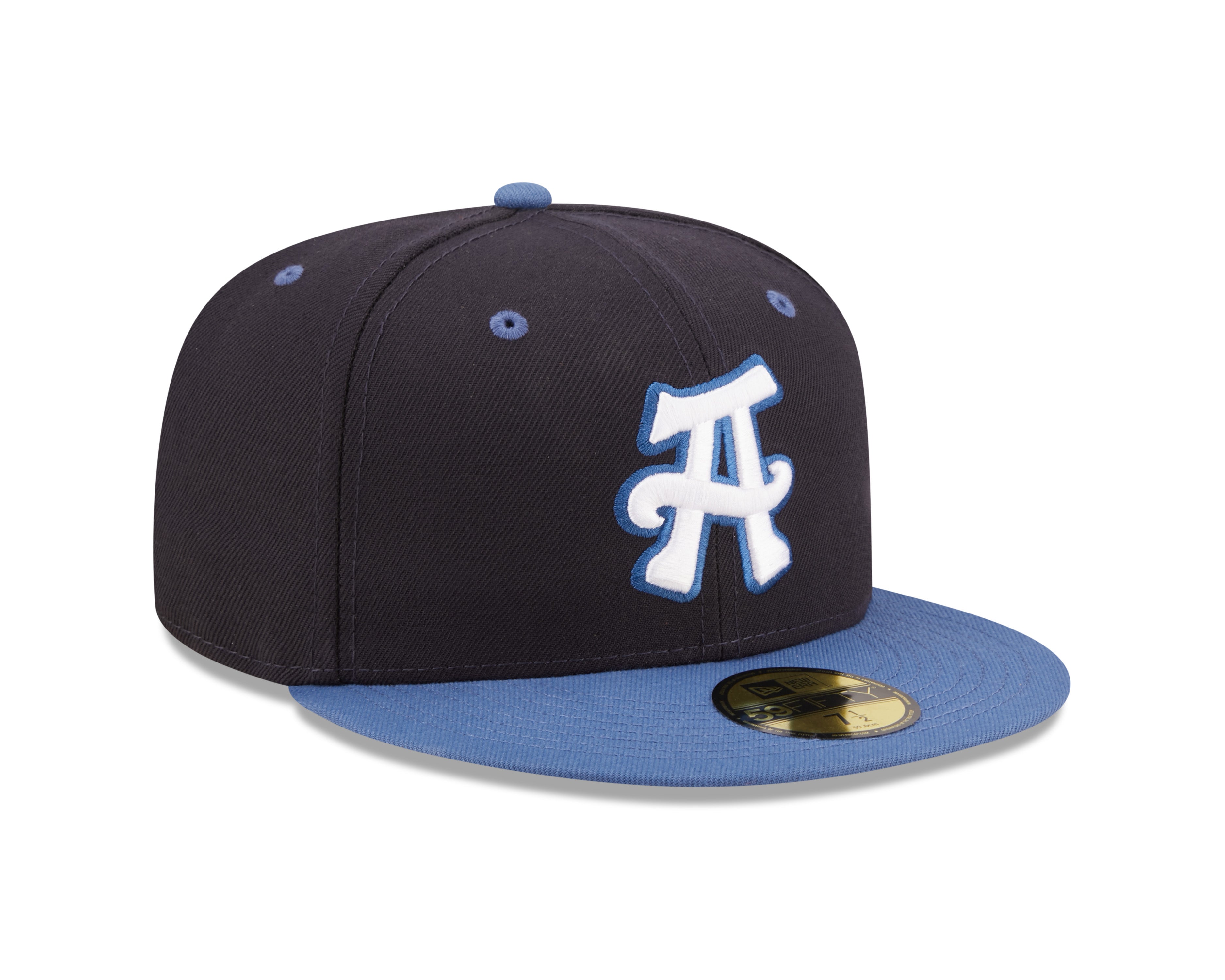 New Era - 59fifty Fitted - MiLB - AC Perf - Asheville Tourists - Navy - Headz Up 