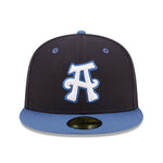 New Era - 59fifty Fitted - MiLB - AC Perf - Asheville Tourists - Navy - Headz Up 