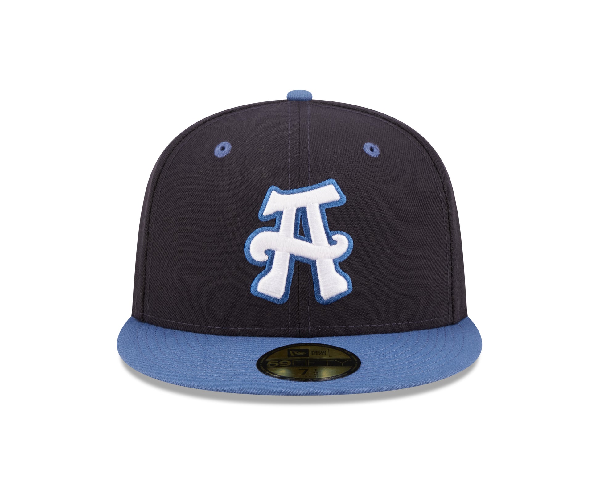 New Era - 59fifty Fitted - MiLB - AC Perf - Asheville Tourists - Navy - Headz Up 