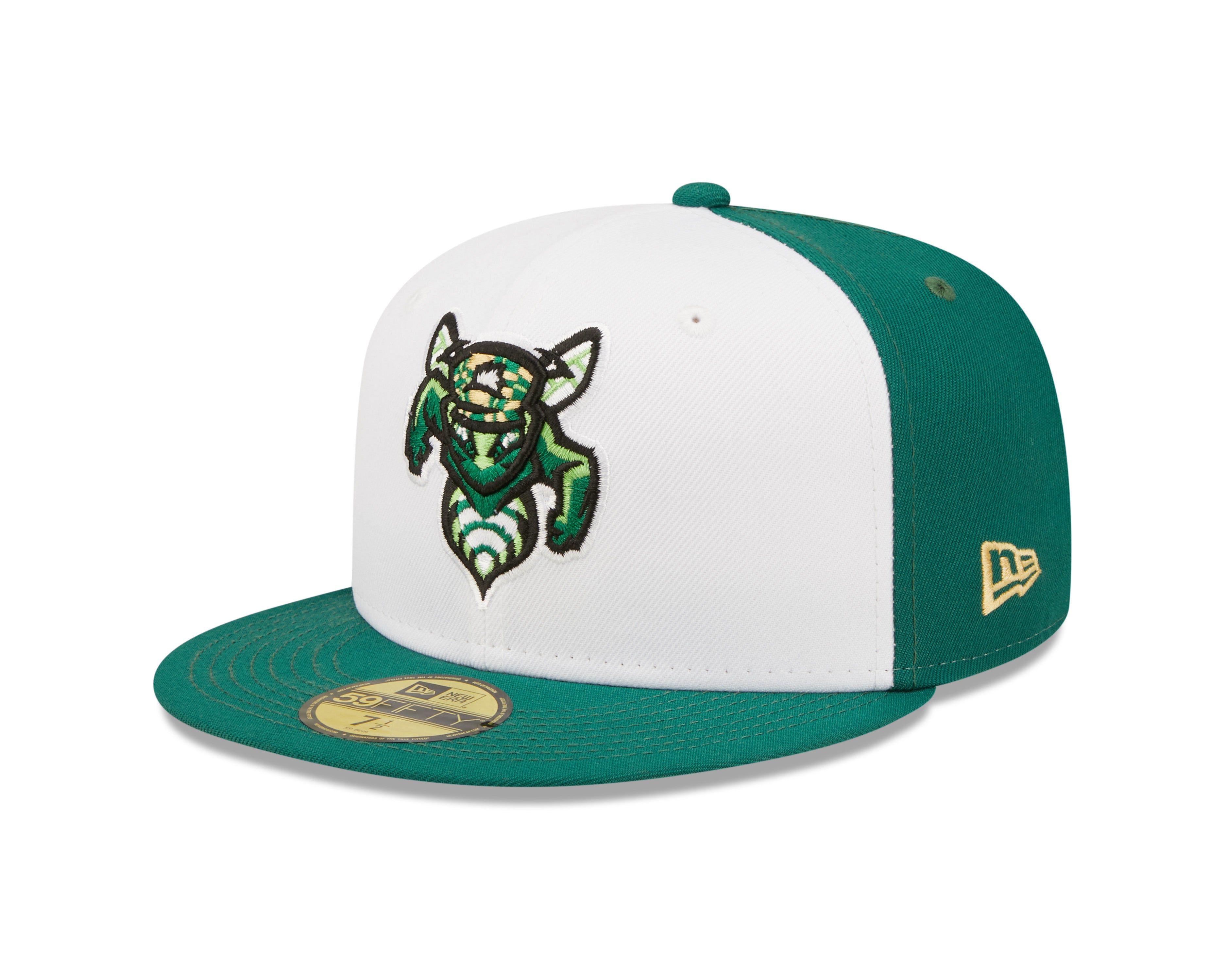 New Era - 59fifty Fitted - MiLB - AC Perf - Augusta Green Jackets - White/Green - Headz Up 