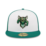 New Era - 59fifty Fitted - MiLB - AC Perf - Augusta Green Jackets - White/Green - Headz Up 
