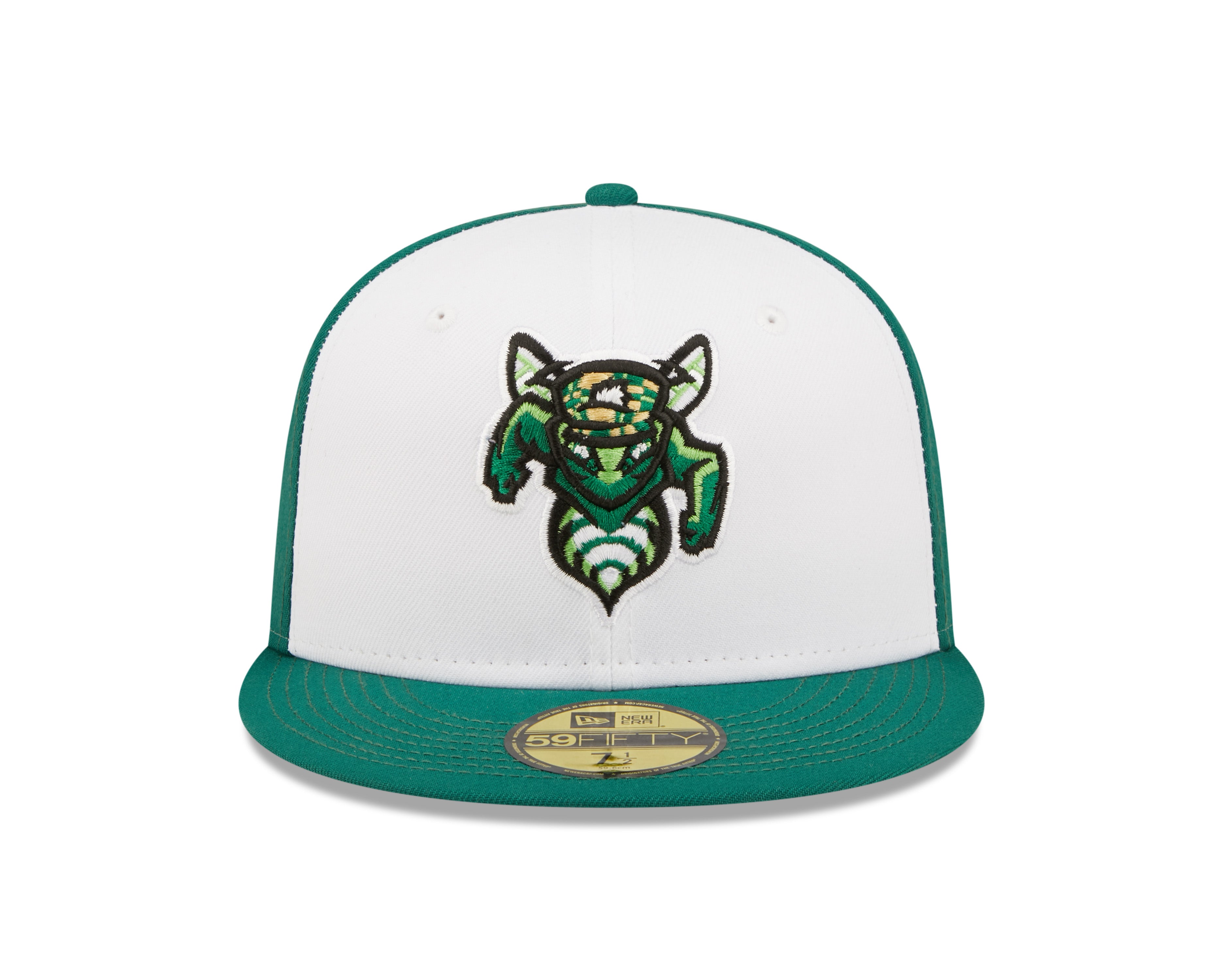 New Era - 59fifty Fitted - MiLB - AC Perf - Augusta Green Jackets - White/Green - Headz Up 