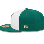 New Era - 59fifty Fitted - MiLB - AC Perf - Augusta Green Jackets - White/Green - Headz Up 