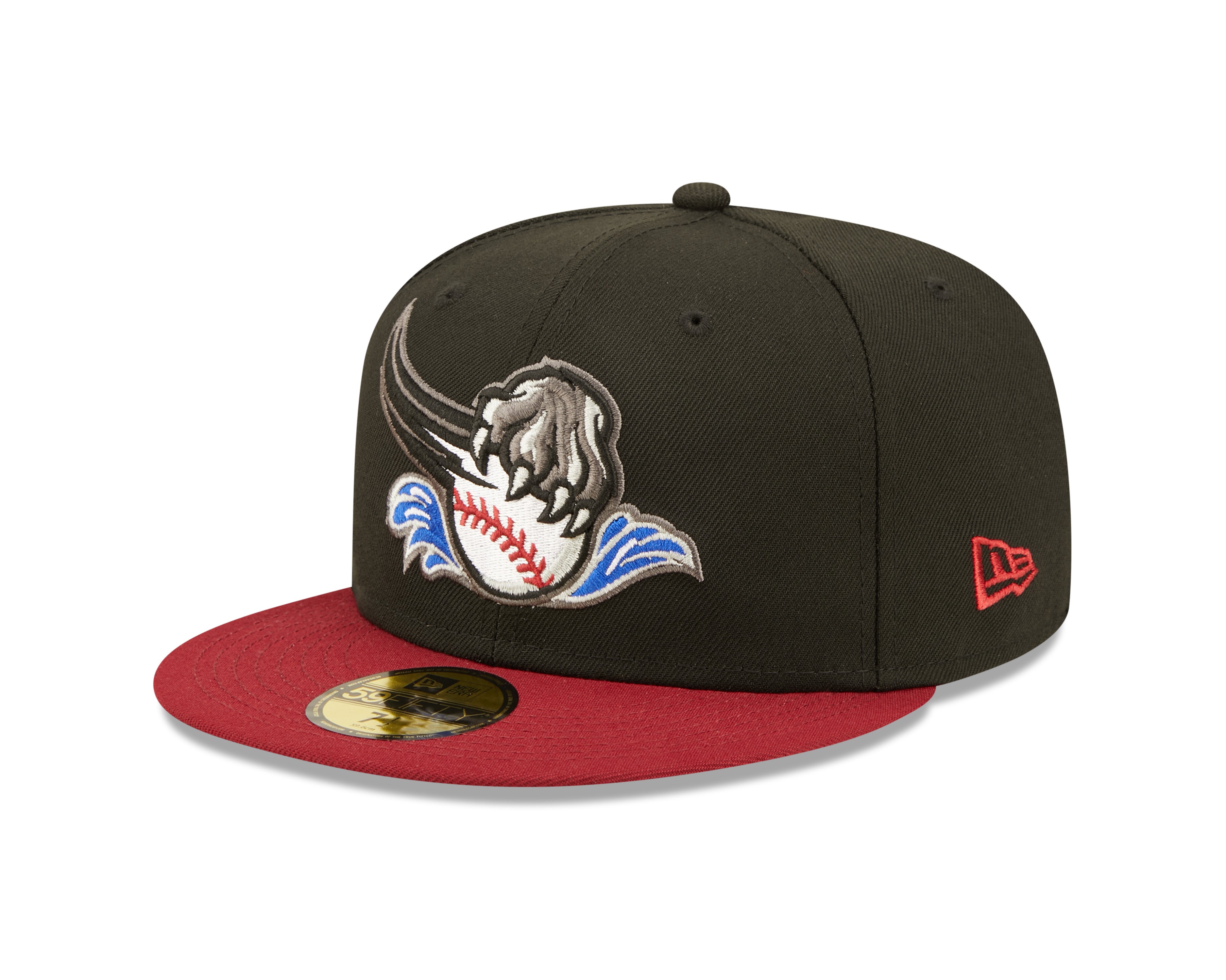 New Era - 59fifty Fitted - MiLB - AC Perf - Sacramento Rivercats - Black - Headz Up 
