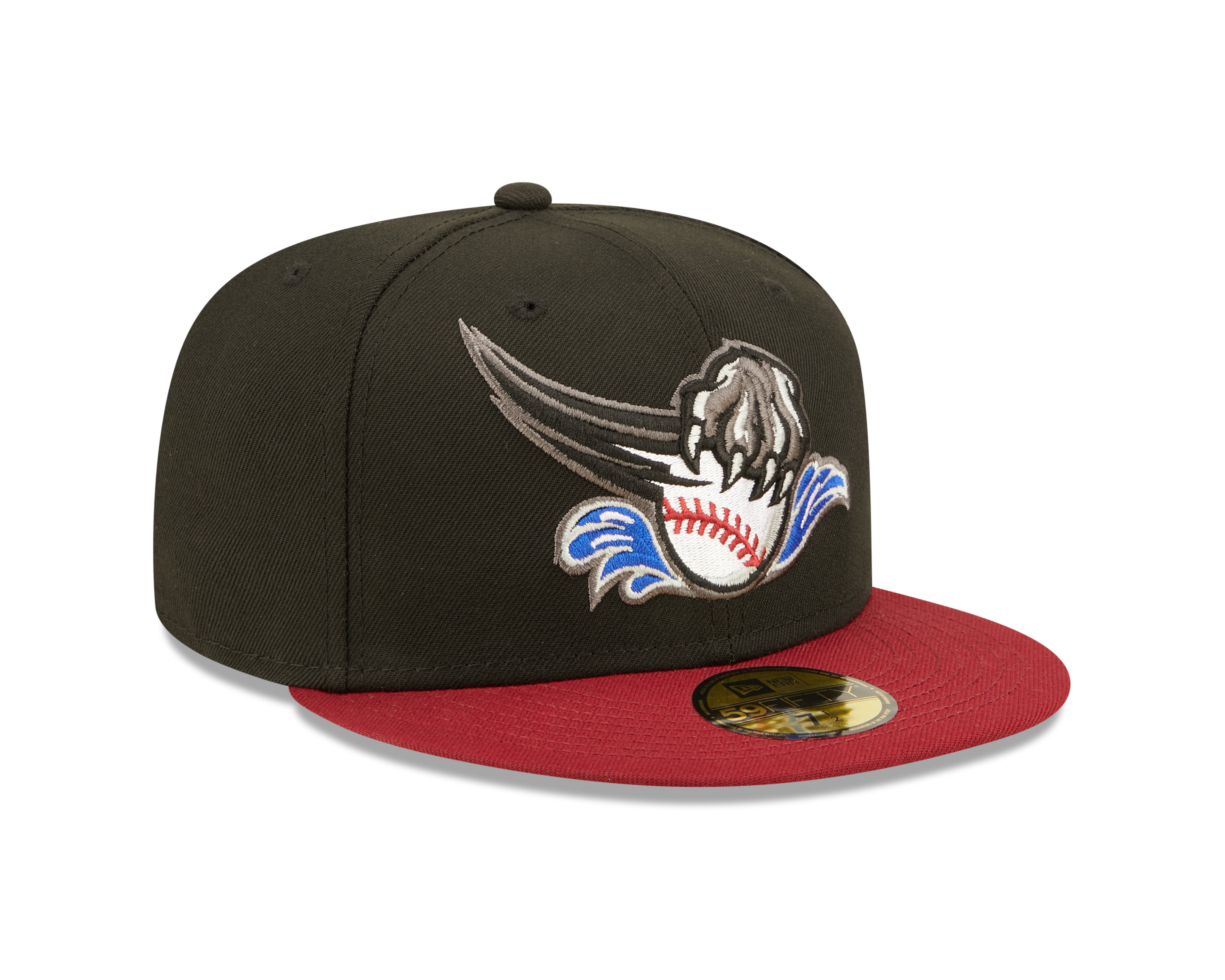 New Era - 59fifty Fitted - MiLB - AC Perf - Sacramento Rivercats - Black - Headz Up 
