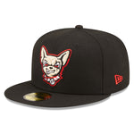 New Era - 59fifty Fitted - MiLB - AC Perf - El Paso Chihuahuas - Black - Headz Up 