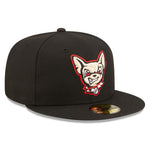 New Era - 59fifty Fitted - MiLB - AC Perf - El Paso Chihuahuas - Black - Headz Up 