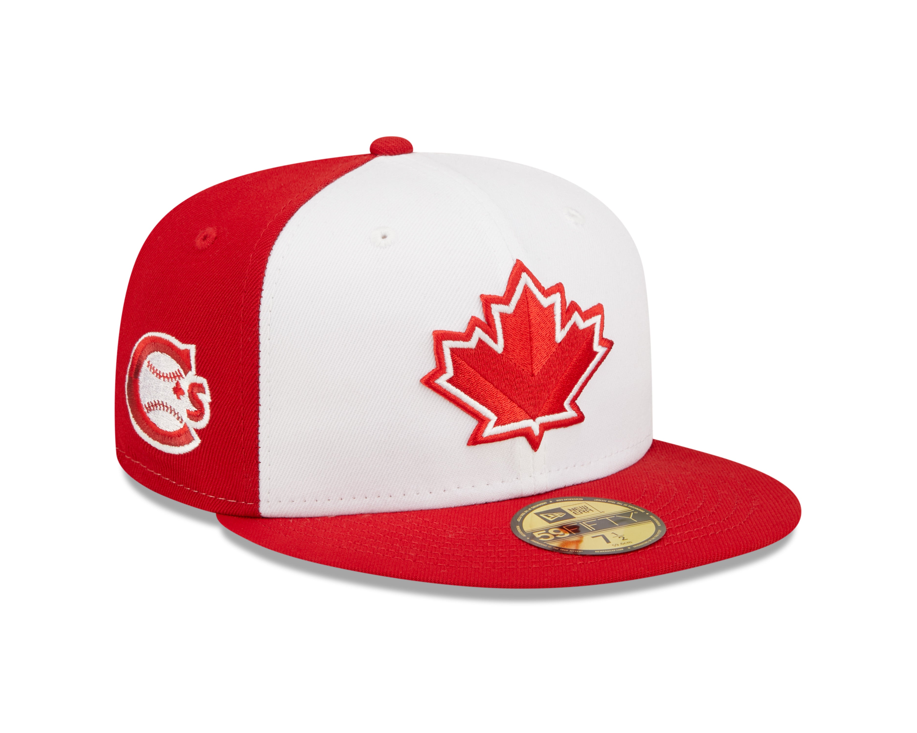 New Era - 59fifty Fitted - MiLB - AC Perf - Vancouver Canadians - White/Red - Headz Up 