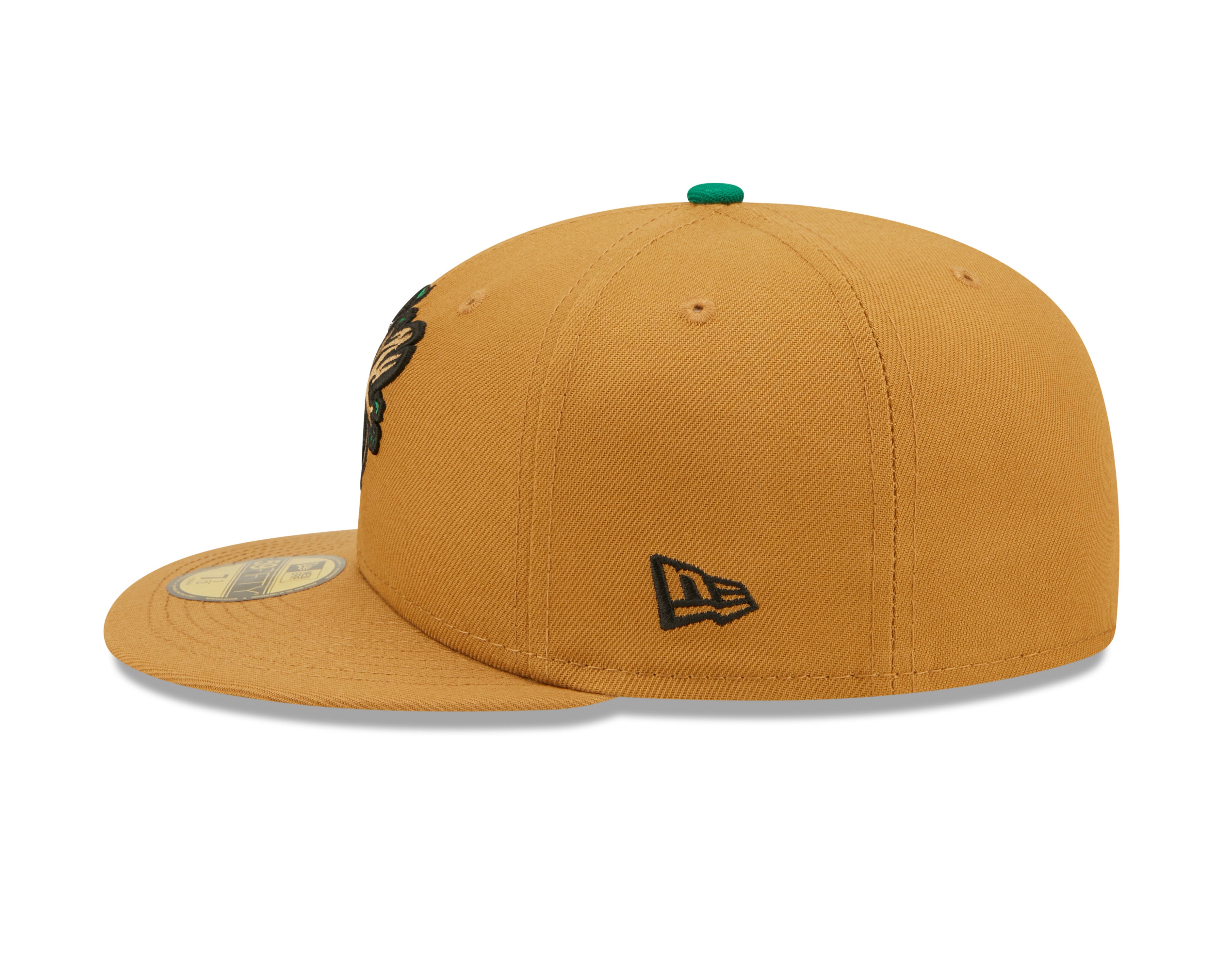 New Era - 59fifty Fitted - MiLB - AC Perf - Down East Wood Ducks - Beige - Headz Up 