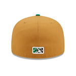 New Era - 59fifty Fitted - MiLB - AC Perf - Down East Wood Ducks - Beige - Headz Up 