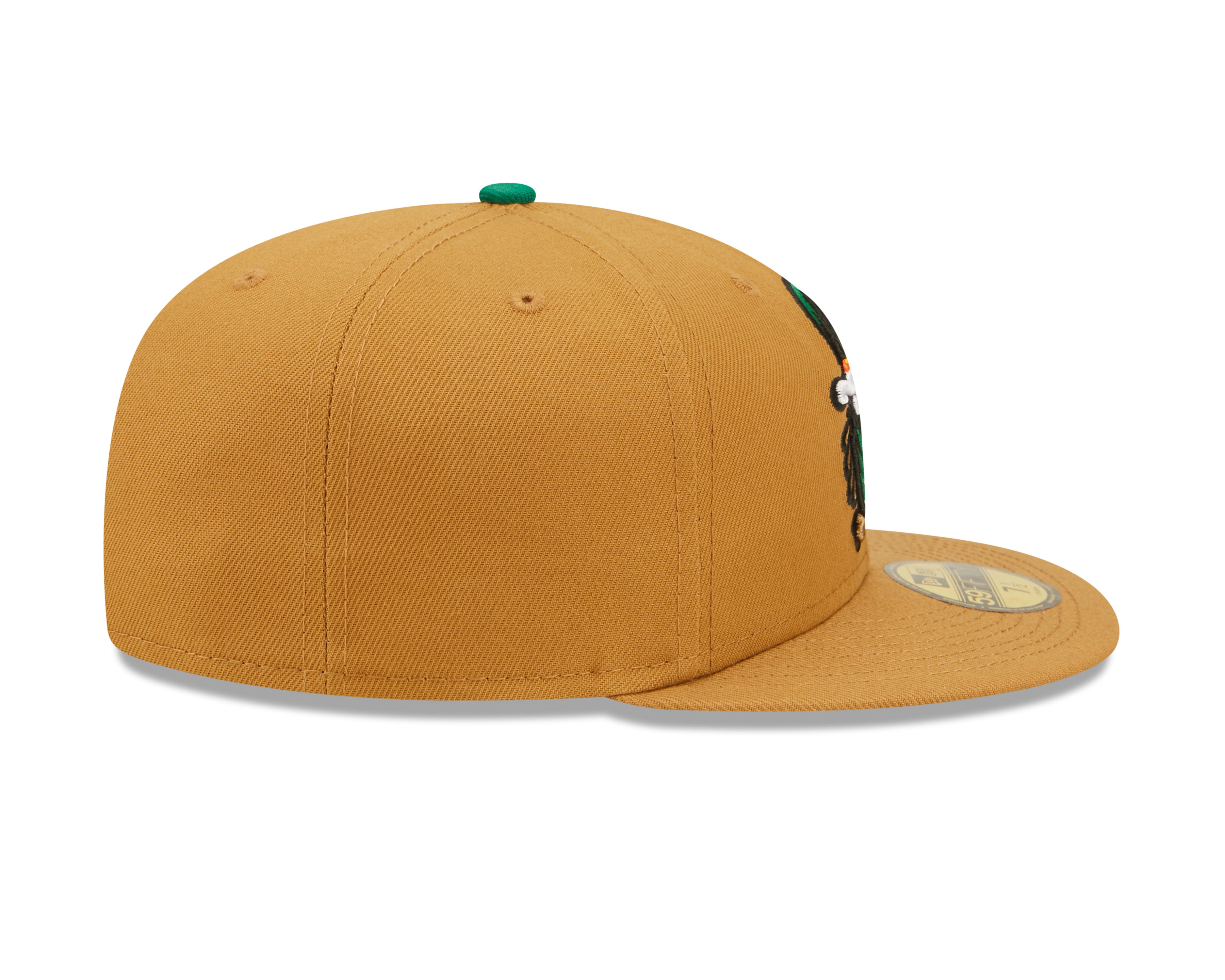New Era - 59fifty Fitted - MiLB - AC Perf - Down East Wood Ducks - Beige - Headz Up 
