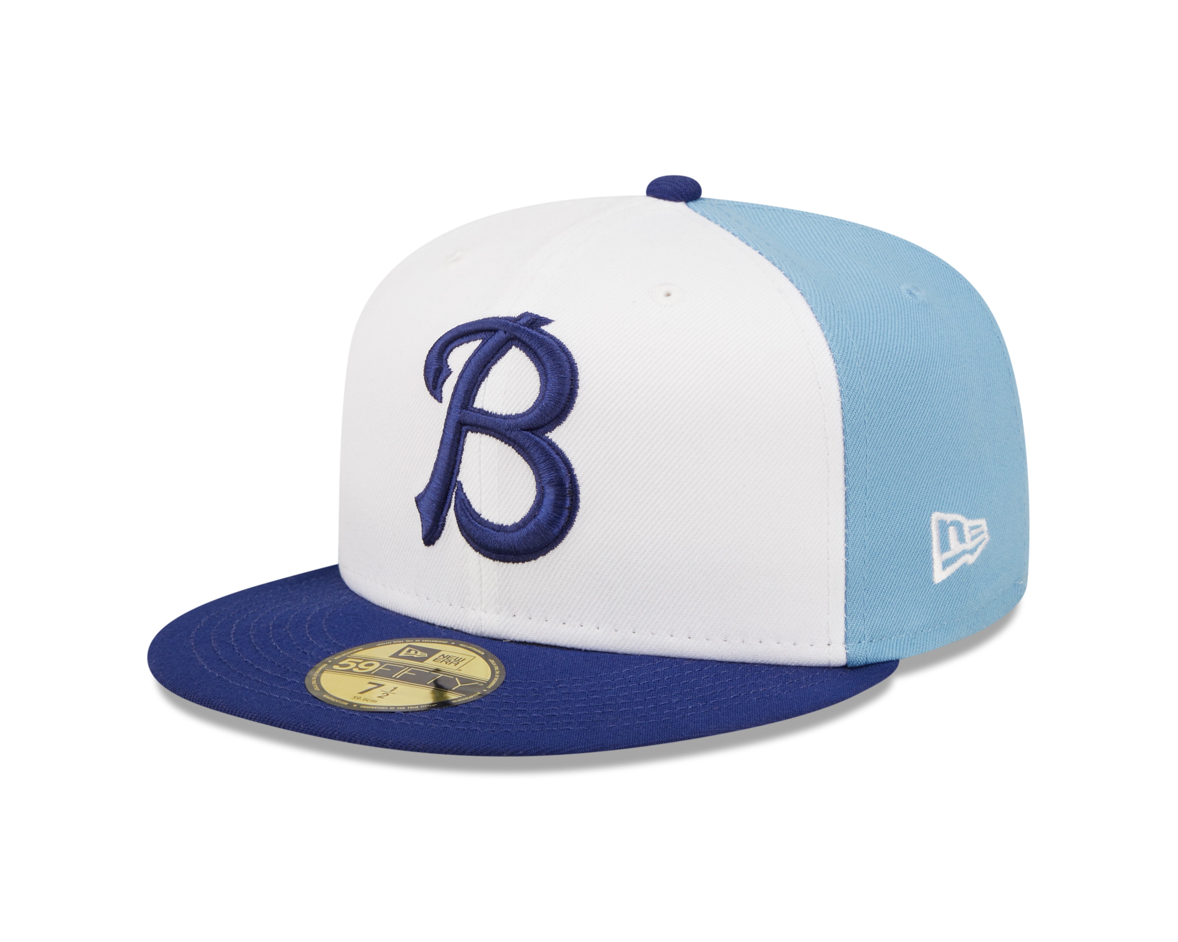 New Era - 59fifty Fitted - MiLB - AC Perf - Buffalo Bisons - White/Blue - Headz Up 
