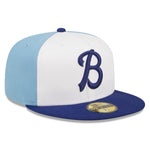 New Era - 59fifty Fitted - MiLB - AC Perf - Buffalo Bisons - White/Blue - Headz Up 