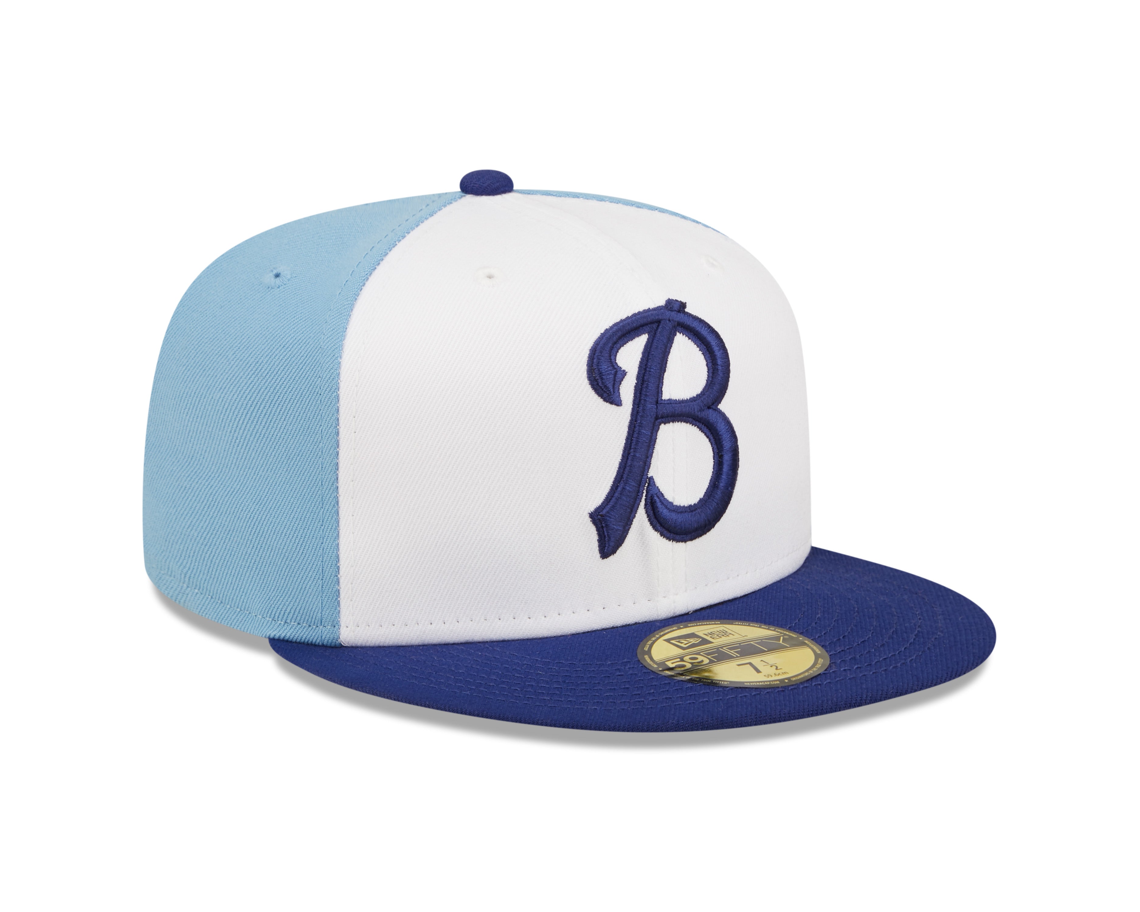 New Era - 59fifty Fitted - MiLB - AC Perf - Buffalo Bisons - White/Blue - Headz Up 