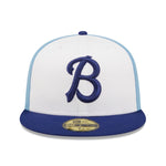 New Era - 59fifty Fitted - MiLB - AC Perf - Buffalo Bisons - White/Blue - Headz Up 