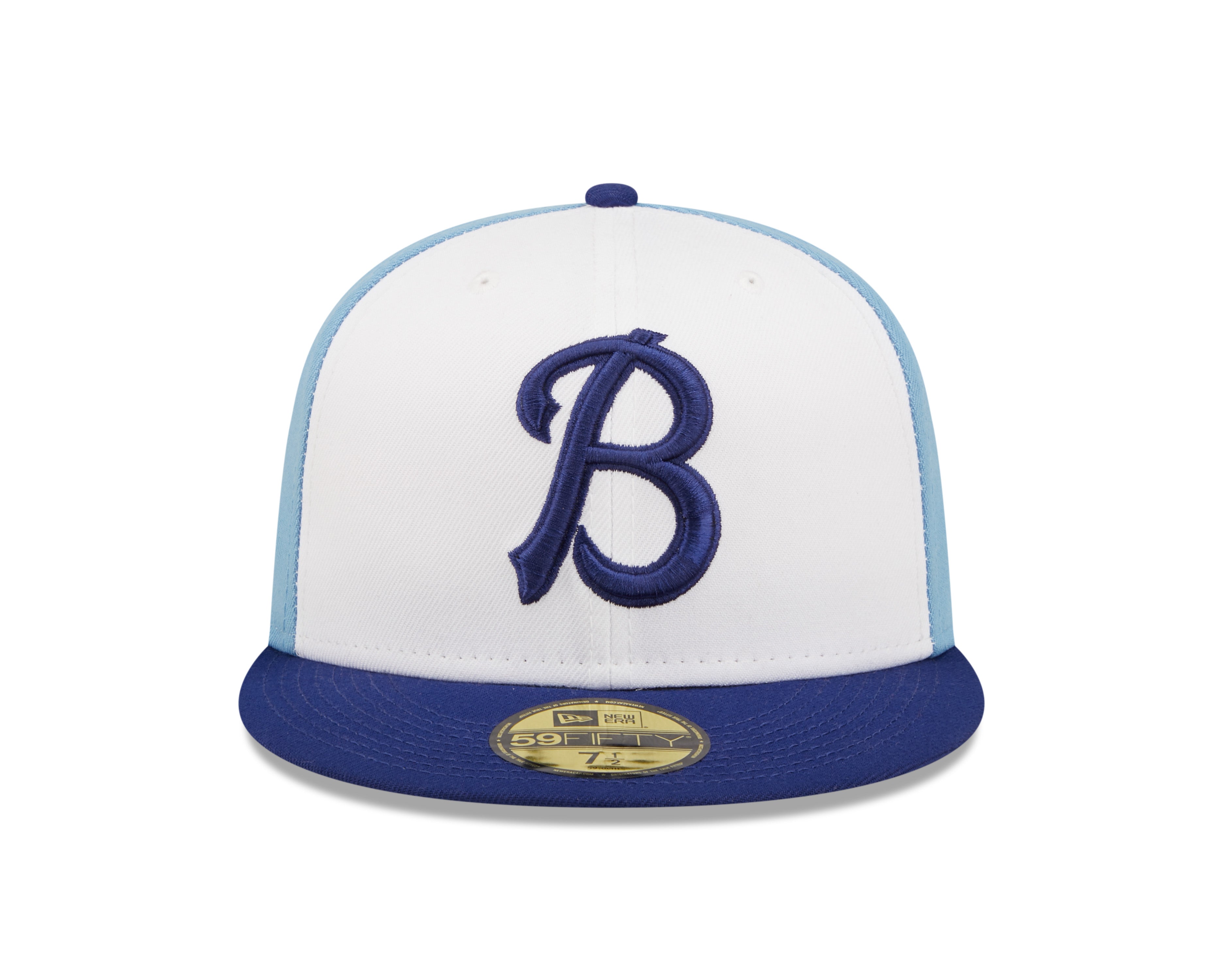 New Era - 59fifty Fitted - MiLB - AC Perf - Buffalo Bisons - White/Blue - Headz Up 