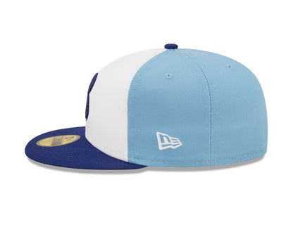 New Era - 59fifty Fitted - MiLB - AC Perf - Buffalo Bisons - White/Blue - Headz Up 