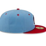 New Era - 59fifty Fitted - MiLB - AC Perf - Spokane Indians - Pastel Blue - Headz Up 