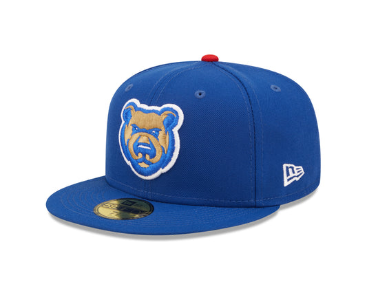 New Era - 59fifty Fitted - MiLB - AC Perf - Iowa Cubs - Blue - Headz Up 