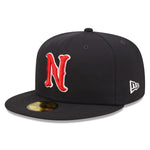 New Era - 59fifty Fitted - MiLB - AC Perf - Nashville Sounds - Navy - Headz Up 