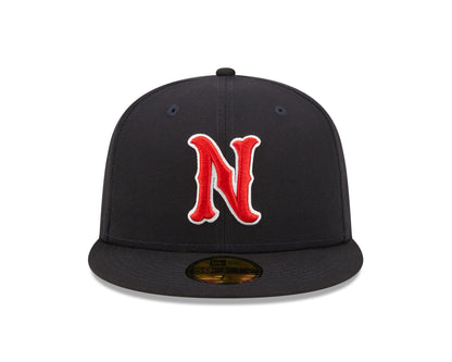 New Era - 59fifty Fitted - MiLB - AC Perf - Nashville Sounds - Navy - Headz Up 