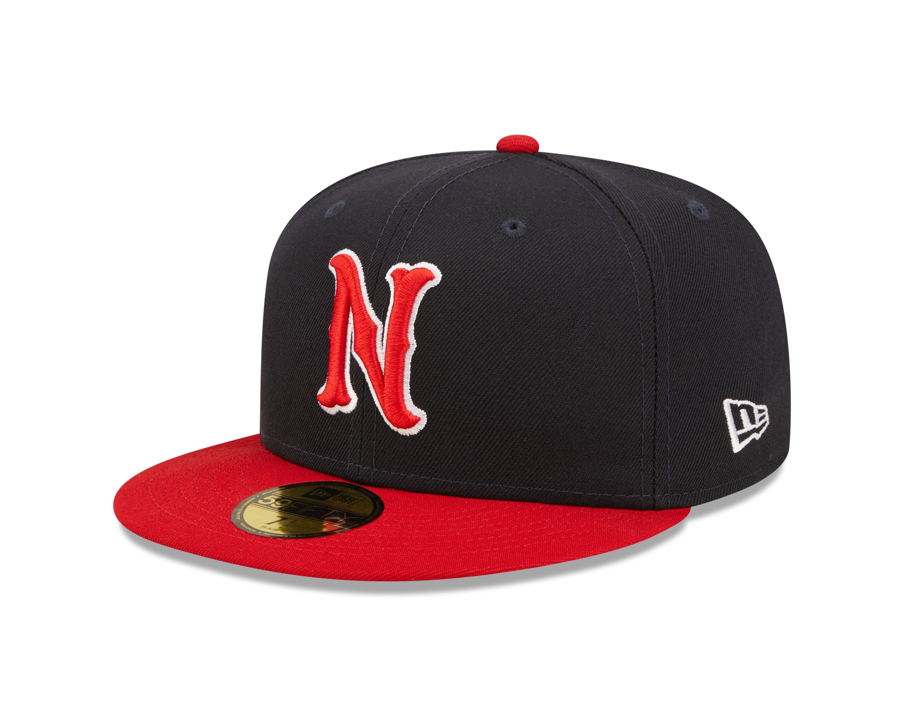 New Era - 59fifty Fitted - MiLB - AC Perf - Nashville Sounds - Navy/Red - Headz Up 