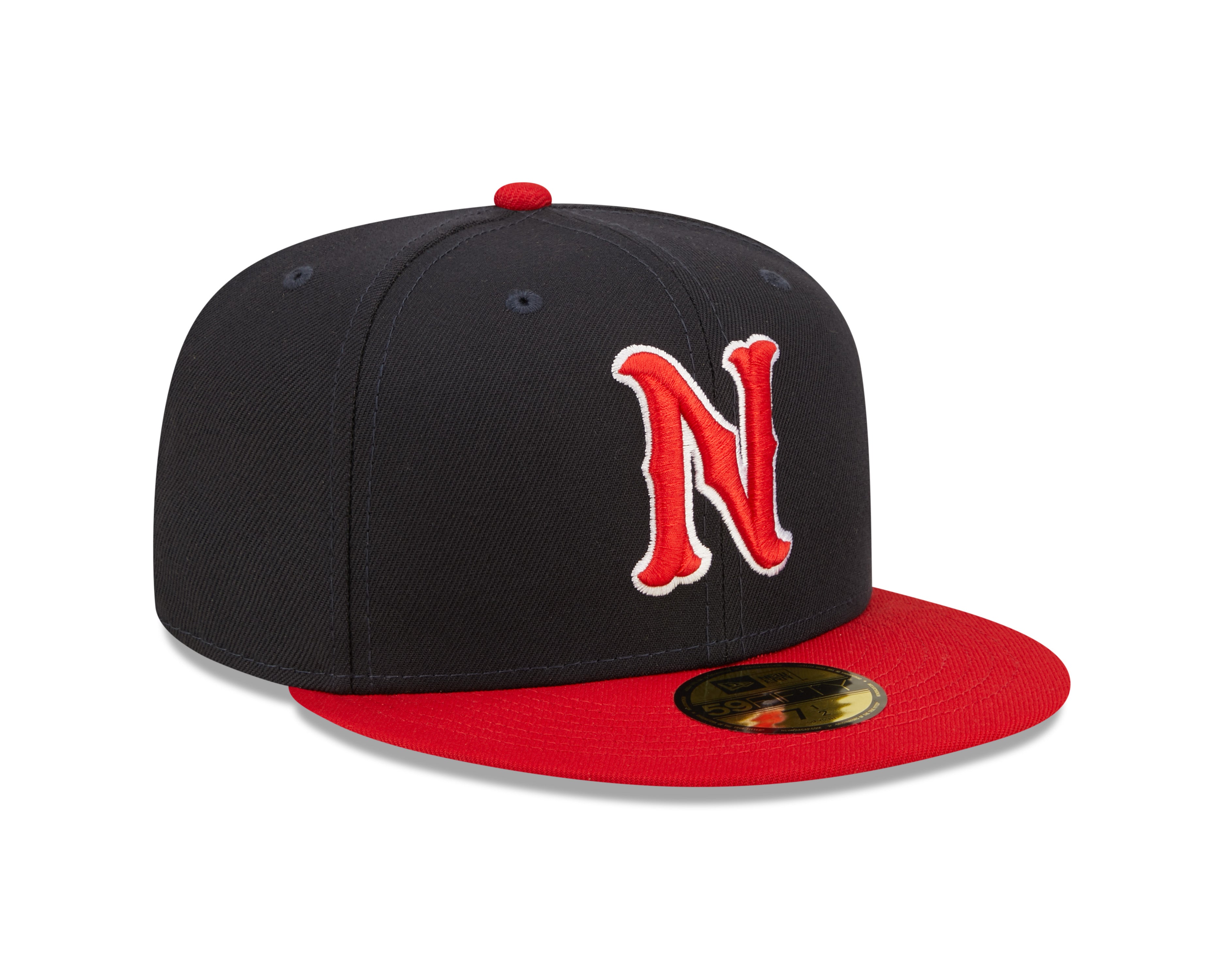 New Era - 59fifty Fitted - MiLB - AC Perf - Nashville Sounds - Navy/Red - Headz Up 