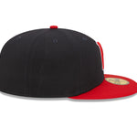 New Era - 59fifty Fitted - MiLB - AC Perf - Nashville Sounds - Navy/Red - Headz Up 