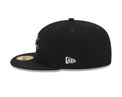 New Era - 59fifty Fitted - MiLB - AC Perf - Lakeland Tigers - Navy - Headz Up 