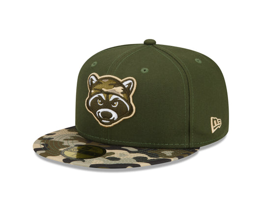 New Era - 59fifty Fitted - MiLB - Theme Night - Hudson Valley Renegades  - Olive/Camo